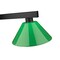 Z-Lite Cobalt Billiard, 3-Light, 14 In.W x 46 In.L x 8 In.H, Matte Black/Green 152MB-PGR - alternate 6